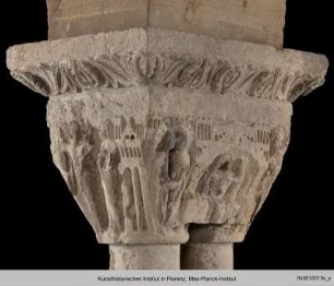 Kapitell mit Szenen aus der Kindheitsgeschichte Christi - N04FL04