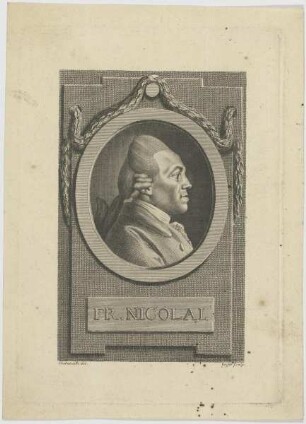 Bildnis des Fr. Nicolai