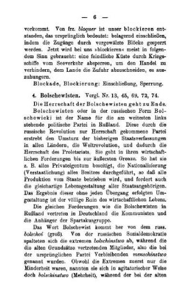 4. Bolschewisten.