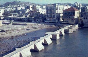 Sidon Brücke zum Schloß am Meer