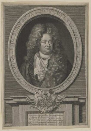 Bildnis des Frid. Rudolphus Ludovicus de Canitz