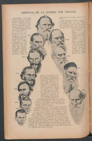 Profecía de la guerra por Tolstoi