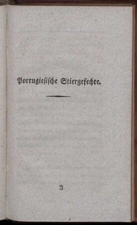Portugiesische Stiergefechte