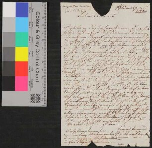 Brief von Maximiliane von La Roche an Clemens Brentano
