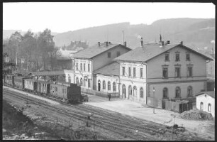 Olbernhau. Bahnhof