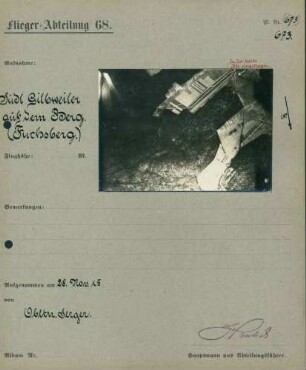 Foto des Berges südlich von Gildweiler (Fuchsberg) (Luftbild)