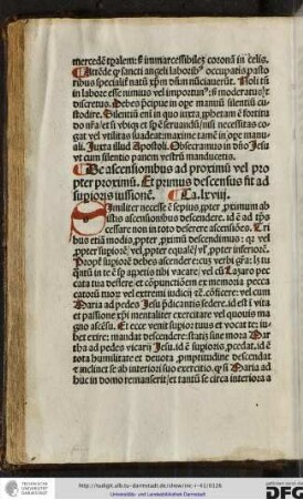De ascensionibus ad proximum vel propter proximum et primus descensus sit ad superioris iussionem.