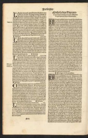 Epistola divi Hieronymi presbyteri ad Chromatium et Heliodorum episcopos de libris Salomonis.