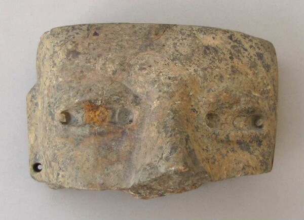 Stone mask (fragment)