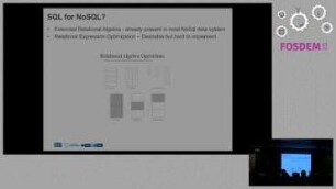 SQL for NoSQL and how Apache Calcite can help