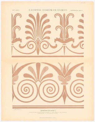 Grammatik der Ornamente: gemaltes Ornament, Heft 3. Blatt 4.