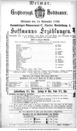 Hoffmanns Erzählungen