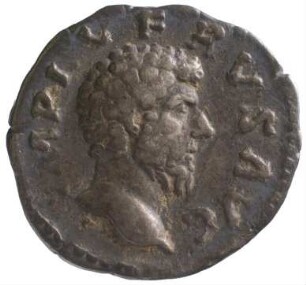 Münze, Denar, 162 - 163