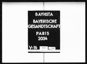 Mayer, Karl, aus Issy bei Paris, in Bierbach in der Rheinpfalz