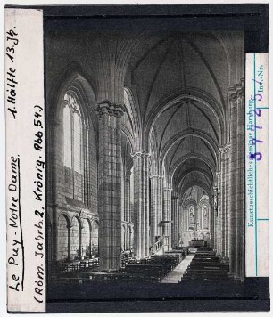 Le Puy: Kathedrale Notre-Dame, Inneres nach Osten