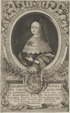 Bildnis der Elisabeth Sophia, Herzogin von Sachsen