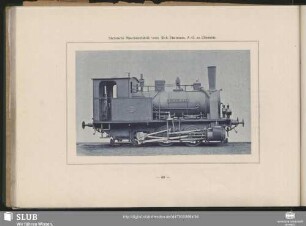 3/3 gek. Tender-Locomotive der Russischen Maschinenbau-Gesellschaft "Hartmann", Lugansk