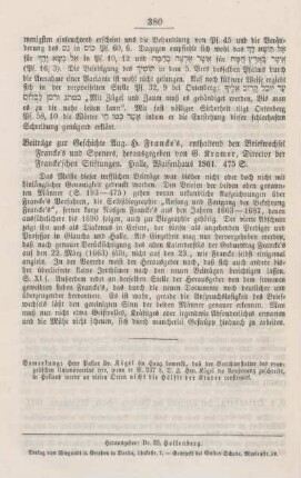 381-397 Aus spanischen Inquisitionsacten : Schluß