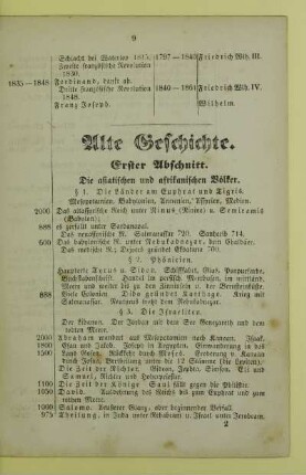 Alte Geschichte