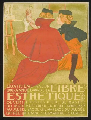 Le quatrième Salon annuel de la libre esthétique