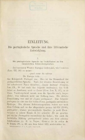 Grammatik der portugiesischen Sprache : auf Grundlage des Lateinischen und der romanischen Sprachvergleichung