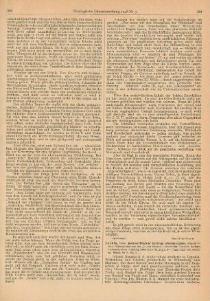 294-296 [Rezension] Lundin, Hans, Johannes Baazius' kyrkliga reformprogram