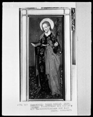 Christus mit Marterwerkzeugen und Buch