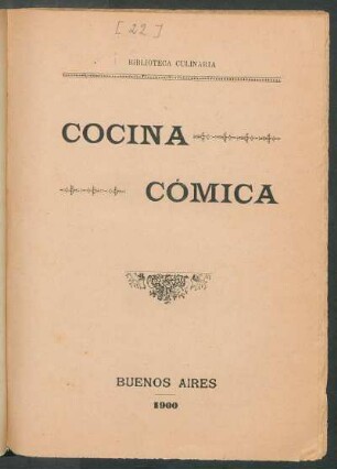 Cocina cómica