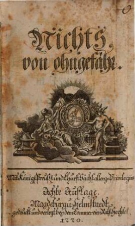 Nichts von ohngefähr