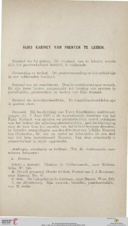 Rijks Kabinet van Prenten te Leiden