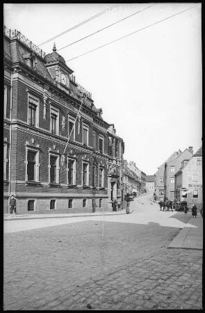 Roßwein, Döbelner Straße. Kaiserliches Postamt