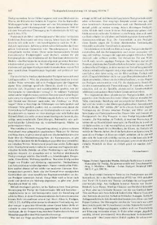548-549 [Rezension] Matthäus, Markus, Lukas