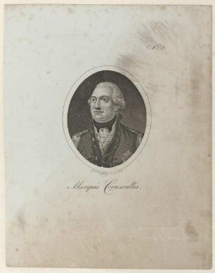 Bildnis des Marquis Cornwallis