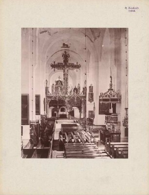 Kircheninnenraum: Innenraum
