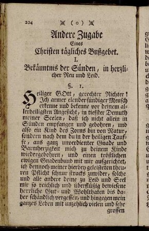Andere Zugabe Eines Christen tägliches Bußgebet