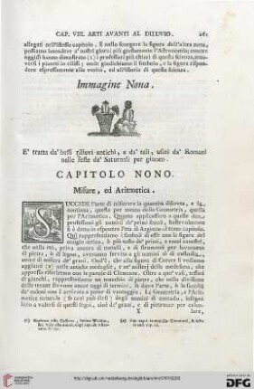 Capitolo nono: Misure, ed aritmetica