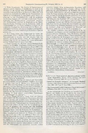 916-918 [Rezension] Curti, Carmelo, Salonii de Evangelio Iohannes - de Evangelio Matthaei