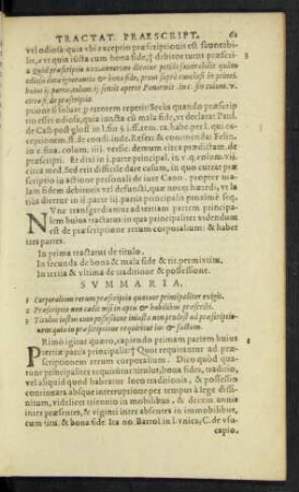 Nunc transgrediamur ad tertiam partem principalem huius tractatus ...
