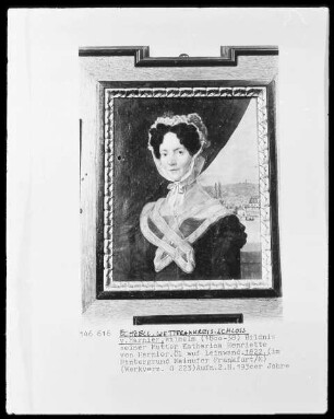 Bildnis von Katharina Henriette von Harnier