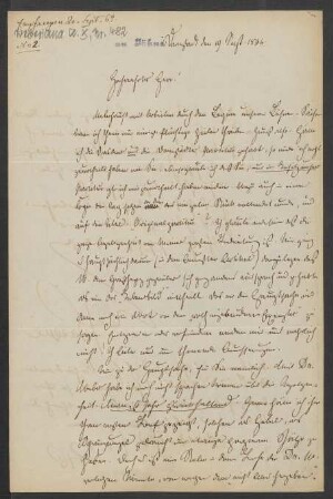 Brief an Friedrich Wilhelm Jähns : 19.09.1864