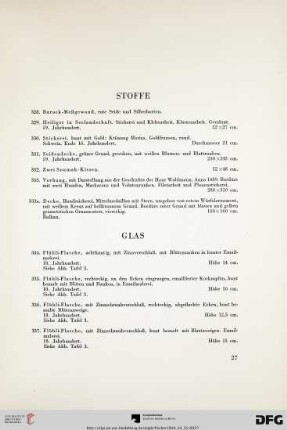 Glas (Nr. 334-343a)