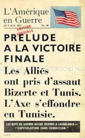 Illustriertes Nachrichtenblatt der Alliierten für die Bevölkerung im besetzten Frankreich