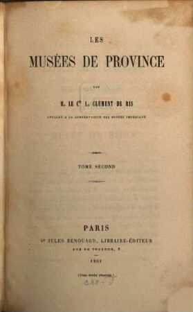 Les musées des Province, 2
