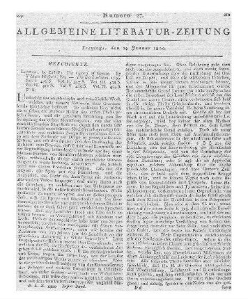 Der Märtyrer der Wahrheit. Leipzig: Meissner 1799