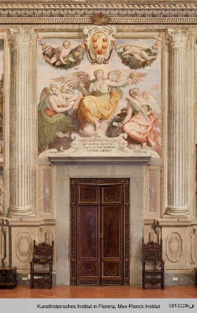 Allegorien auf die Medici : Magnanimitas, Magnificentia, Liberalitas der Medici
