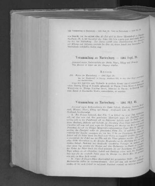 Versammlung zu Marienburg. - 1404 Sept. 28.