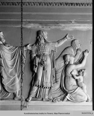 Stuckfries : Triumphzug der Judith