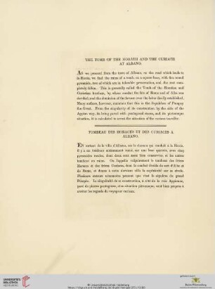 The Tomb of the Horath and the Curiath at Albano