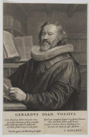 Bildnis des Gerardvs Ioan. Vossivs