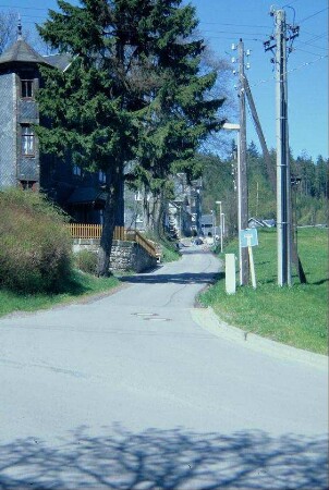 Blick von der Kreuzung Marienthal in Richtung Hohenofen
